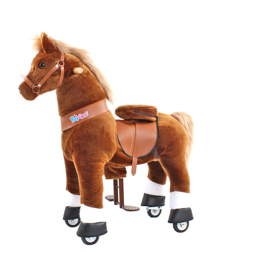 Model U Ride On Pony Toy Riding Horse Age 4 7 Brown