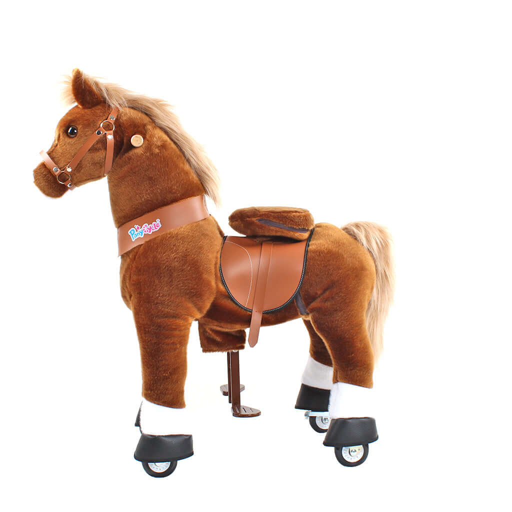 Model U Ride On Pony Toy Riding Horse Age 4 7 Brown