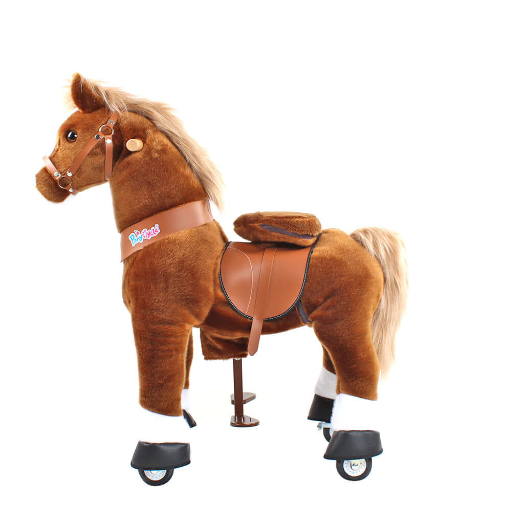 Model U Ride On Pony Toy Riding Horse Age 4 7 Brown