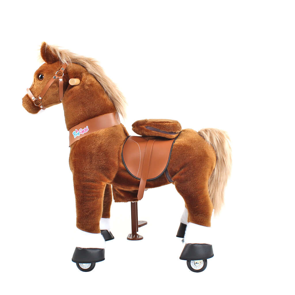 Model U Ride On Pony Toy Riding Horse Age 4 7 Brown