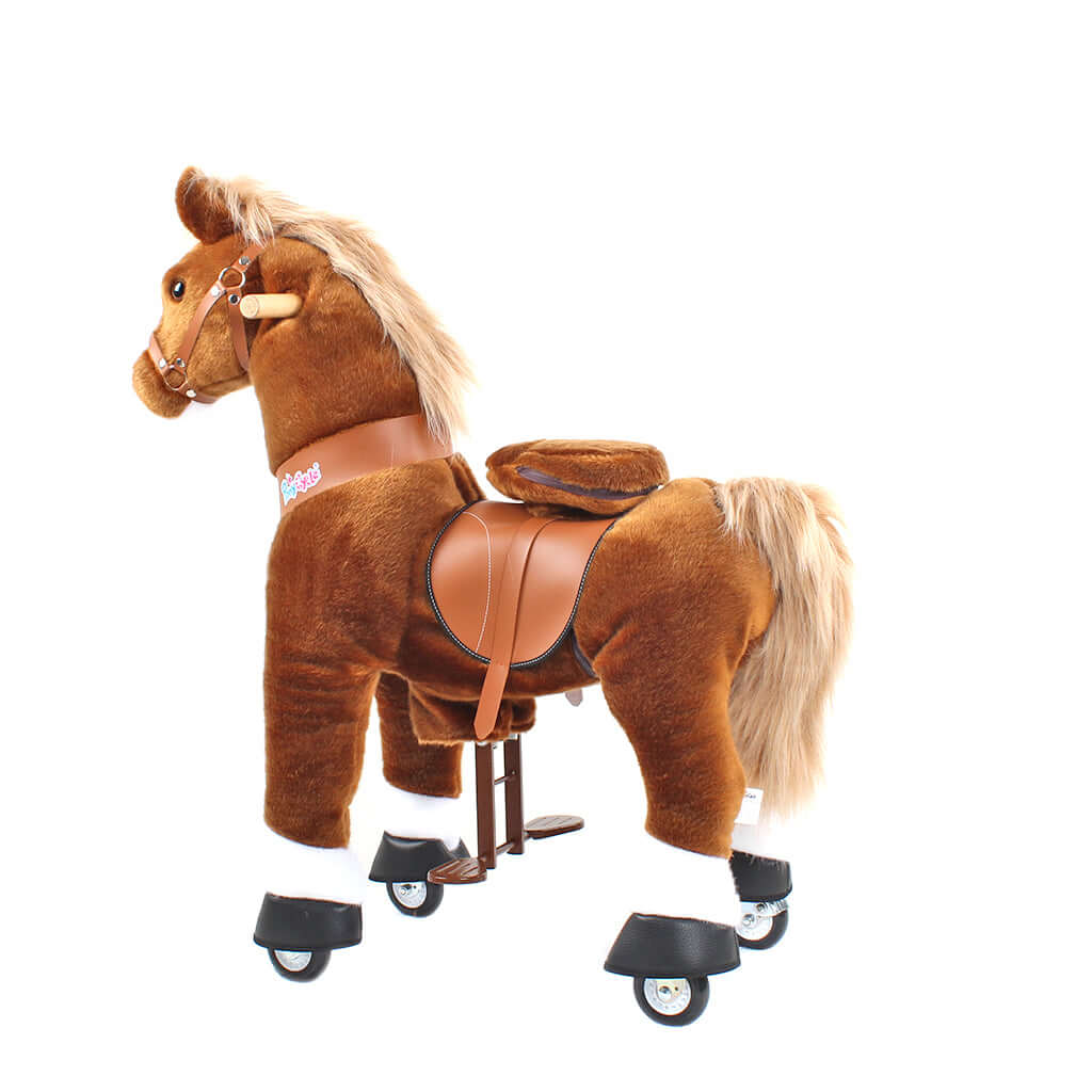 Model U Ride On Pony Toy Riding Horse Age 4 7 Brown