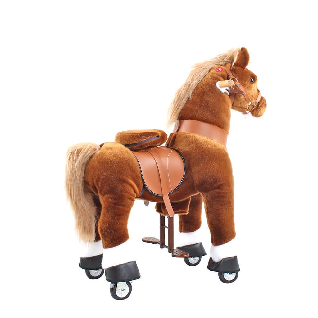 Model U Ride On Pony Toy Riding Horse Age 4 7 Brown