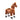 Model U Ride‑On Pony Toy Riding Horse Age 4‑7 Brown