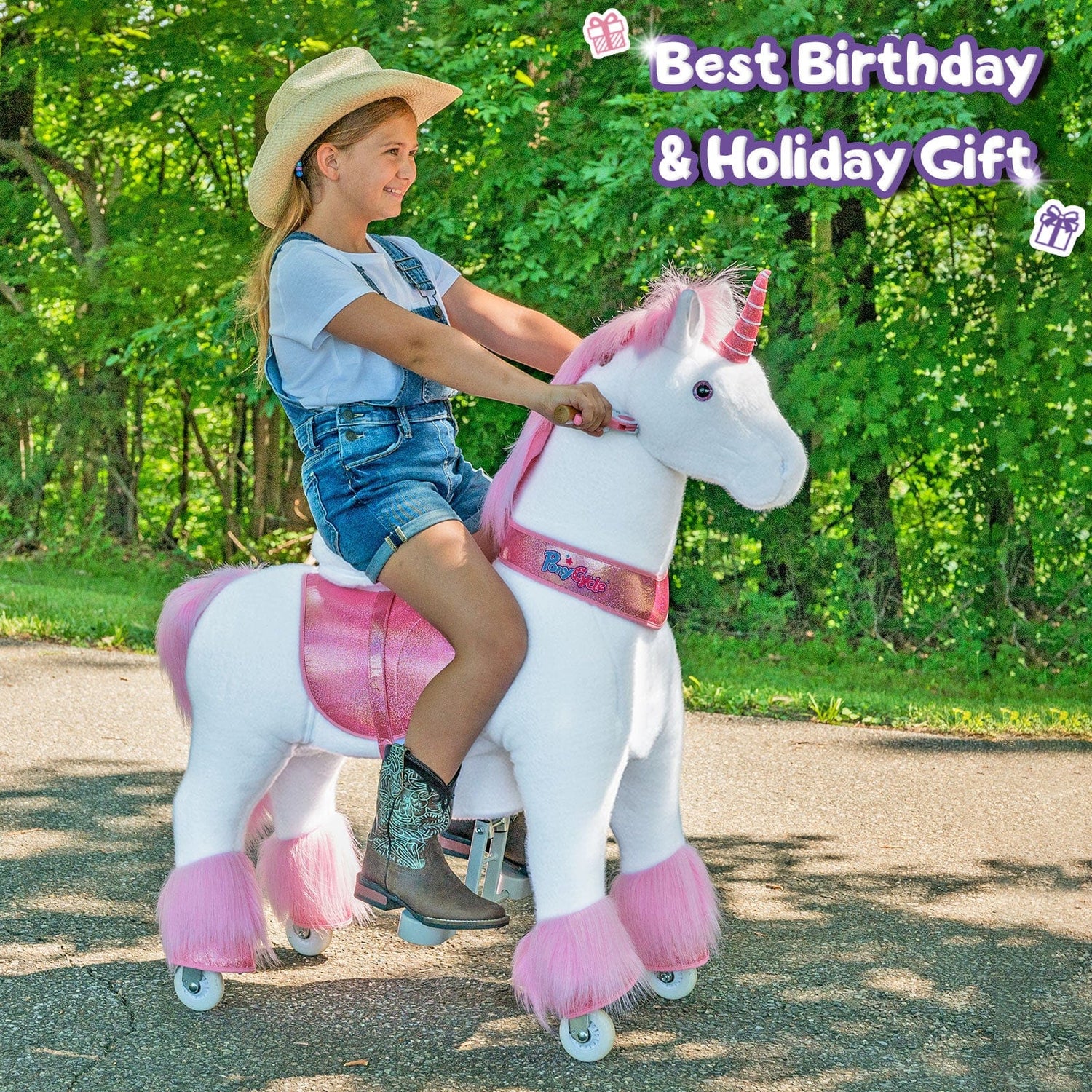 PonyCycle Large Pink Unicorn
