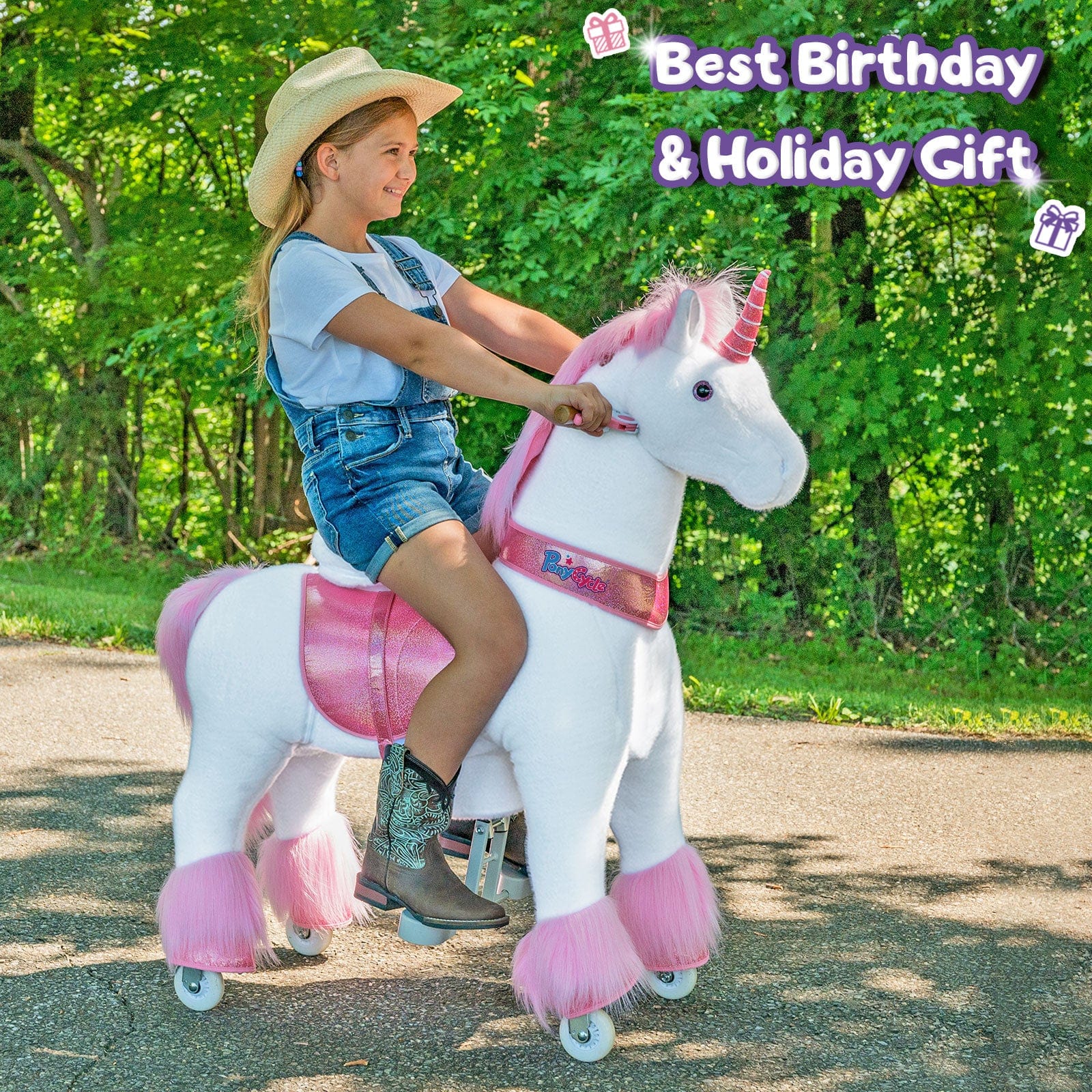 PonyCycle Large Pink Unicorn
