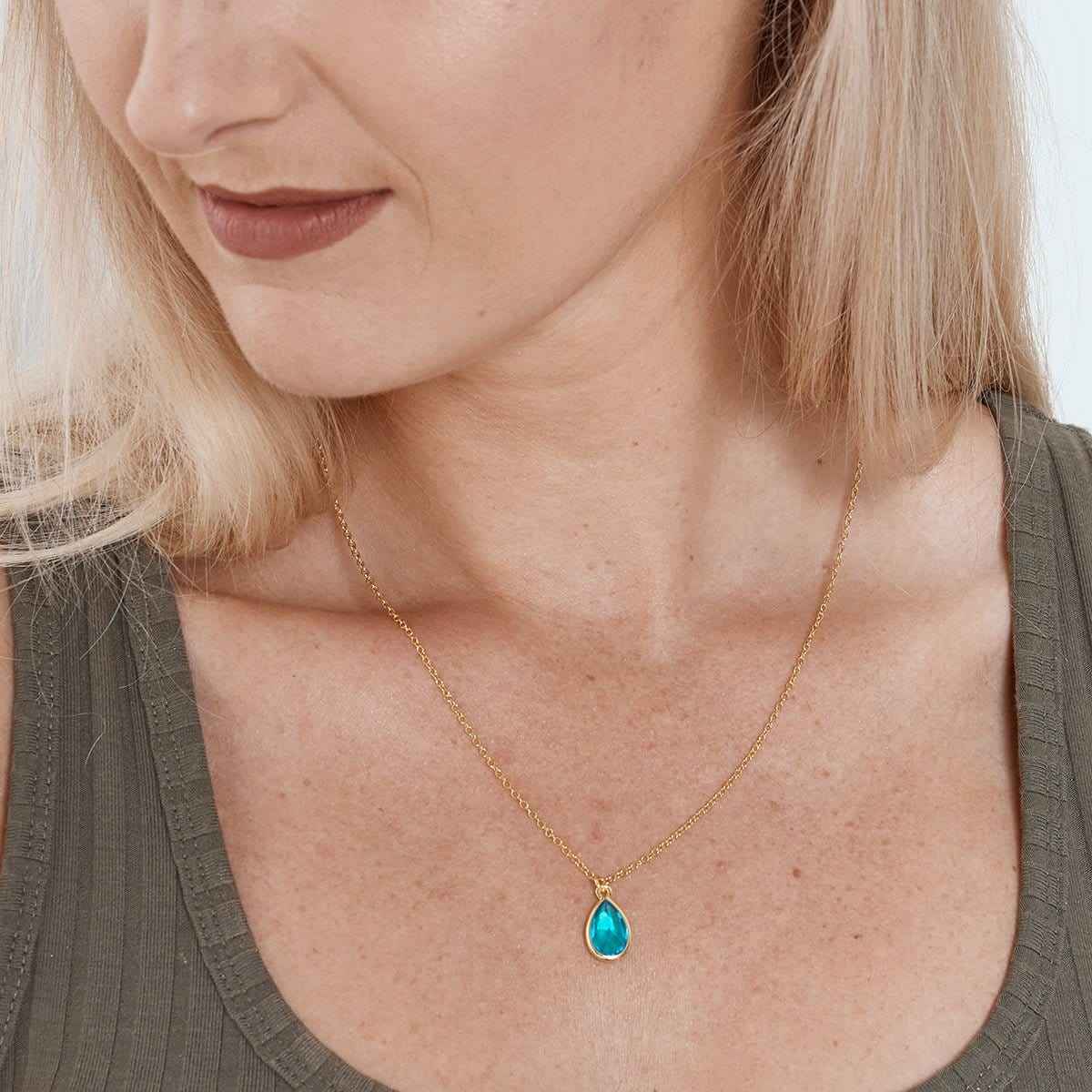 Valentine's Day Gemstone Necklace