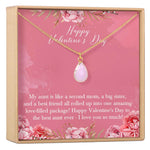 Valentine's Day Gift for Aunt Necklace