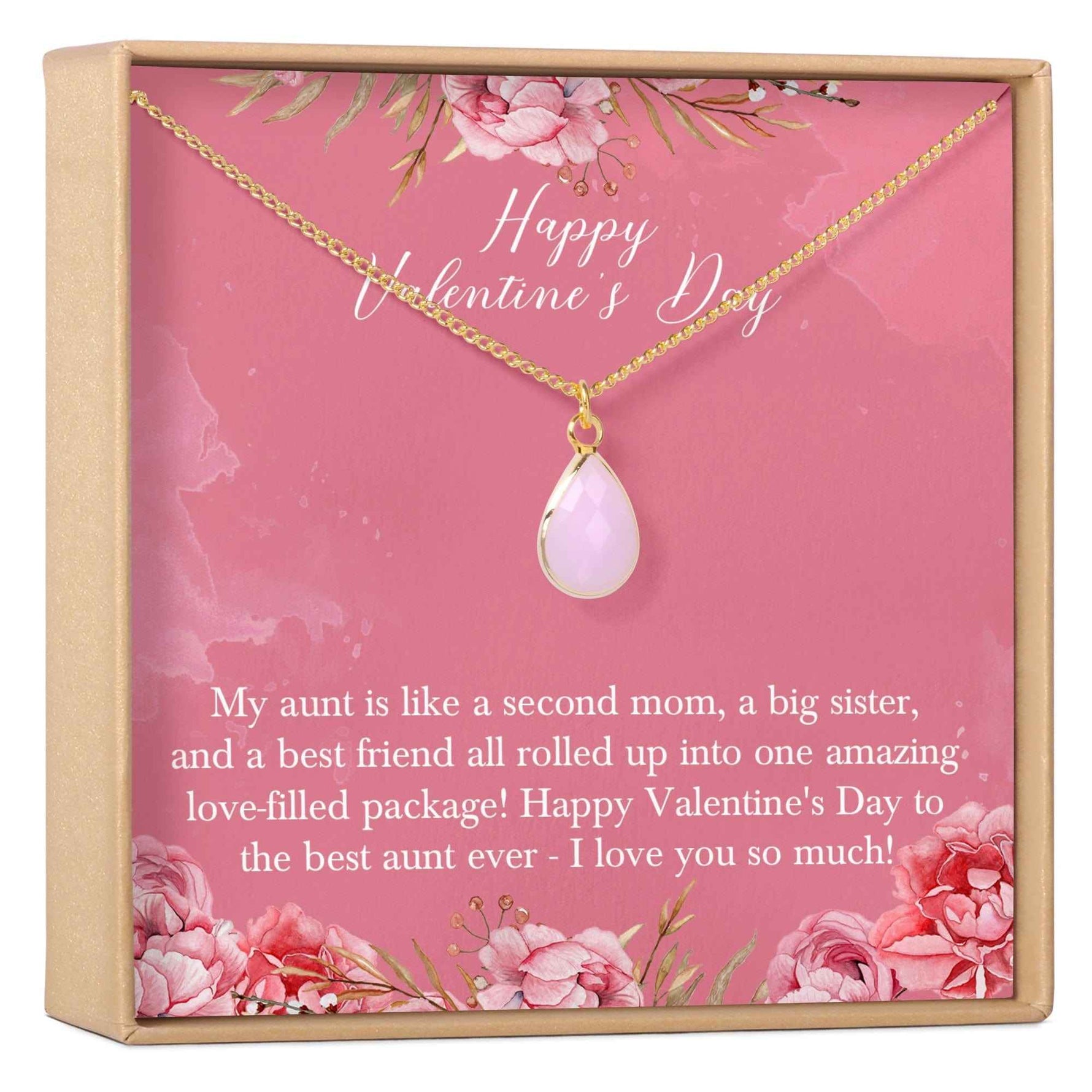 Valentine's Day Gift for Aunt Necklace