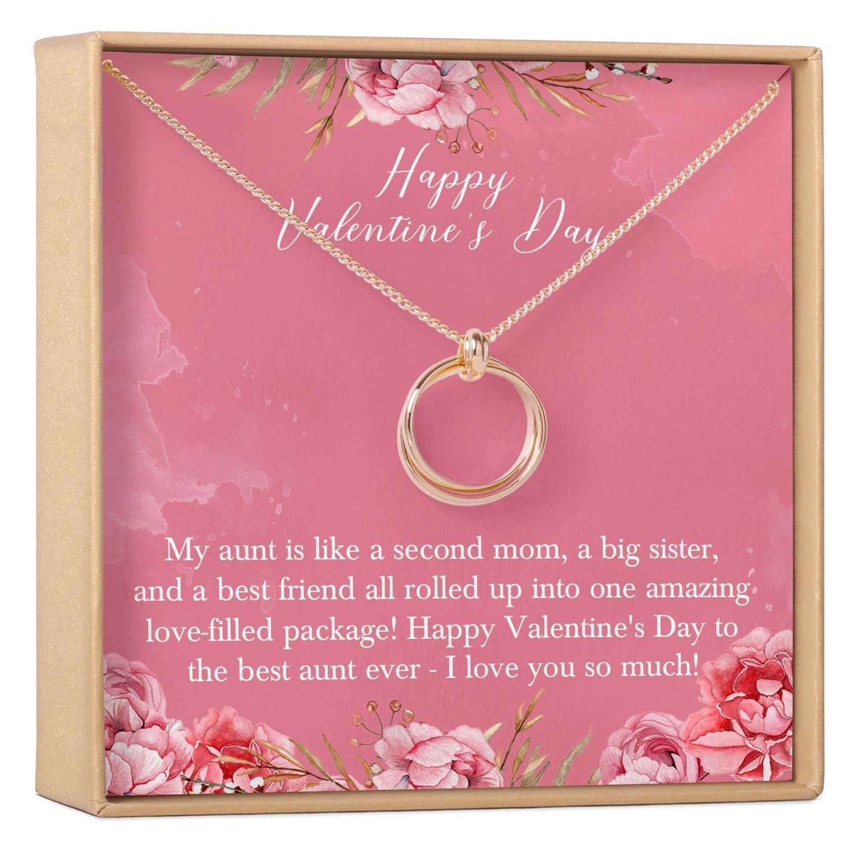 Valentine's Day Gift for Aunt Necklace
