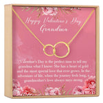 Valentine's Day Gift for Grandma Necklace