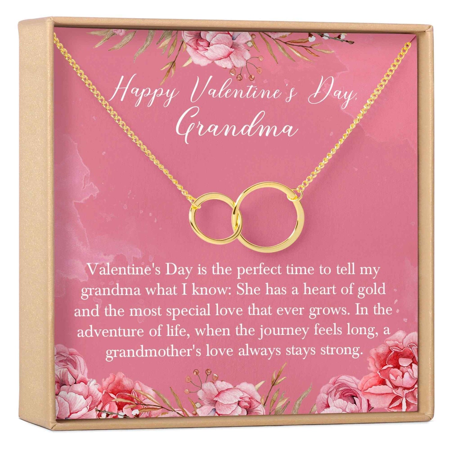 Valentine's Day Gift for Grandma Necklace