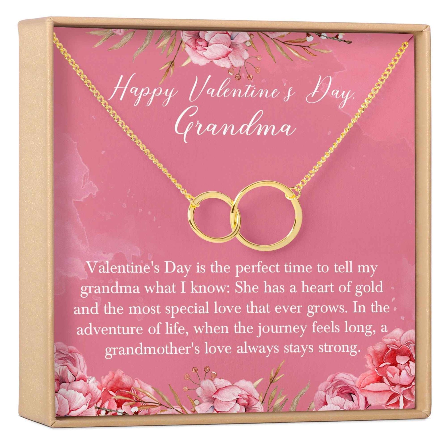 Valentine's Day Gift for Grandma Necklace