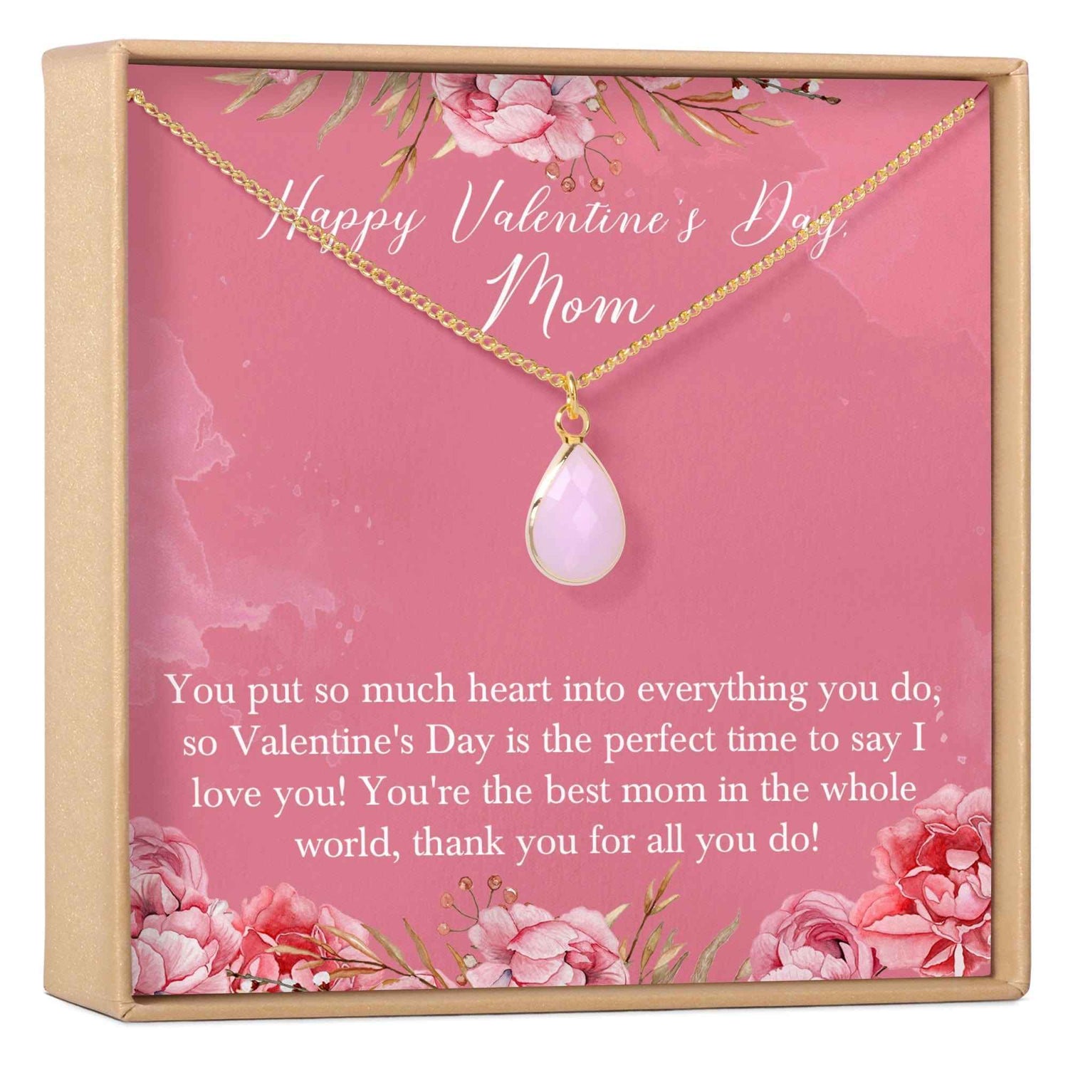 Valentine's Day Gift for Mom Necklace