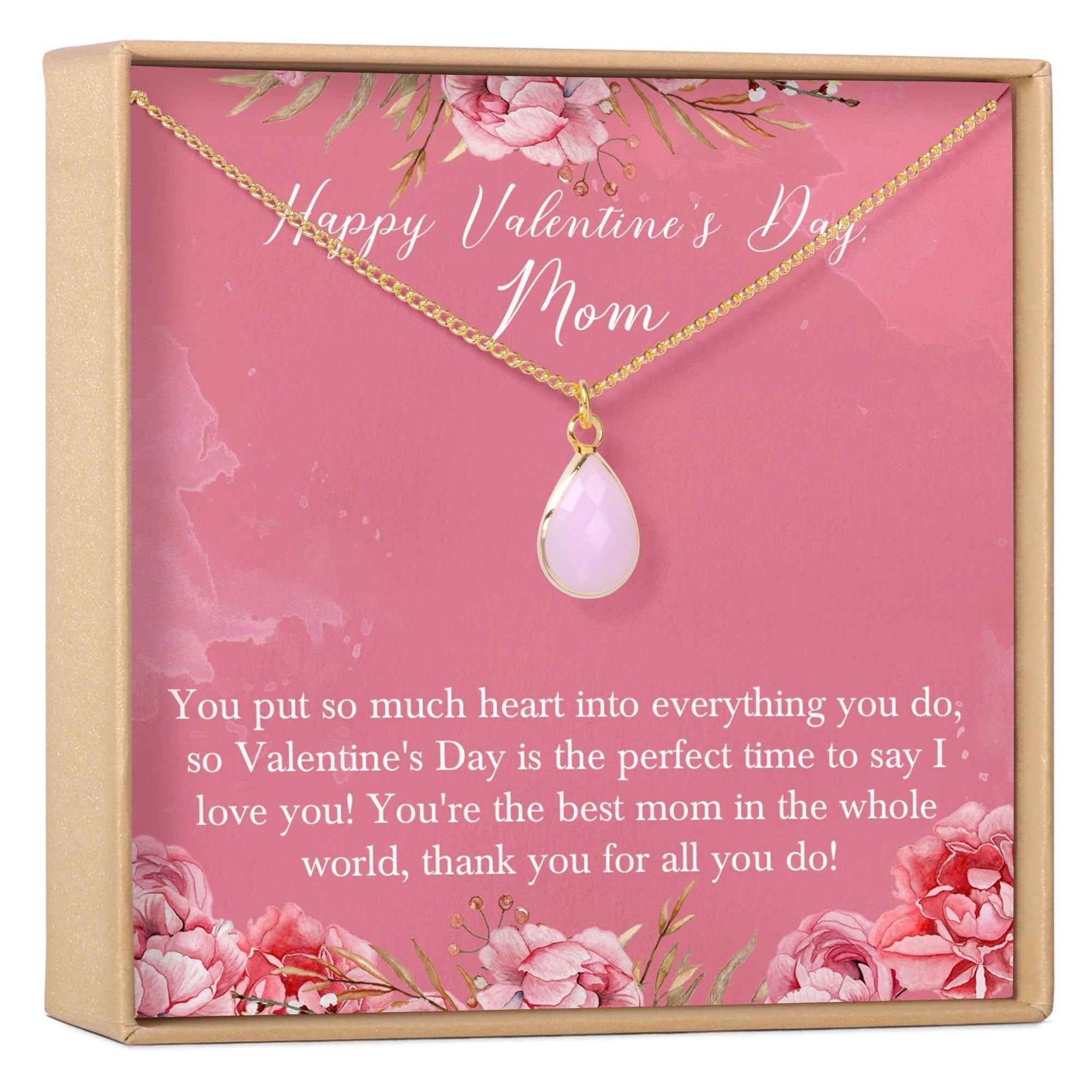 Valentine's Day Gift for Mom Necklace