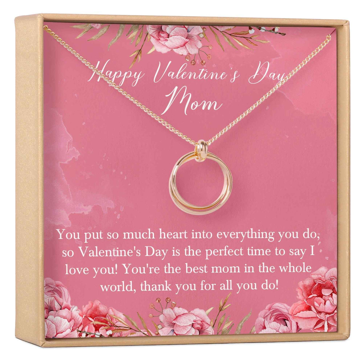 Valentine's Day Gift for Mom Necklace