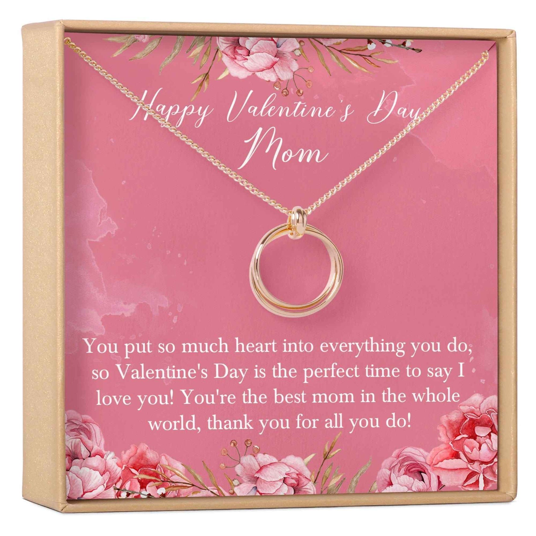Valentine's Day Gift for Mom Necklace