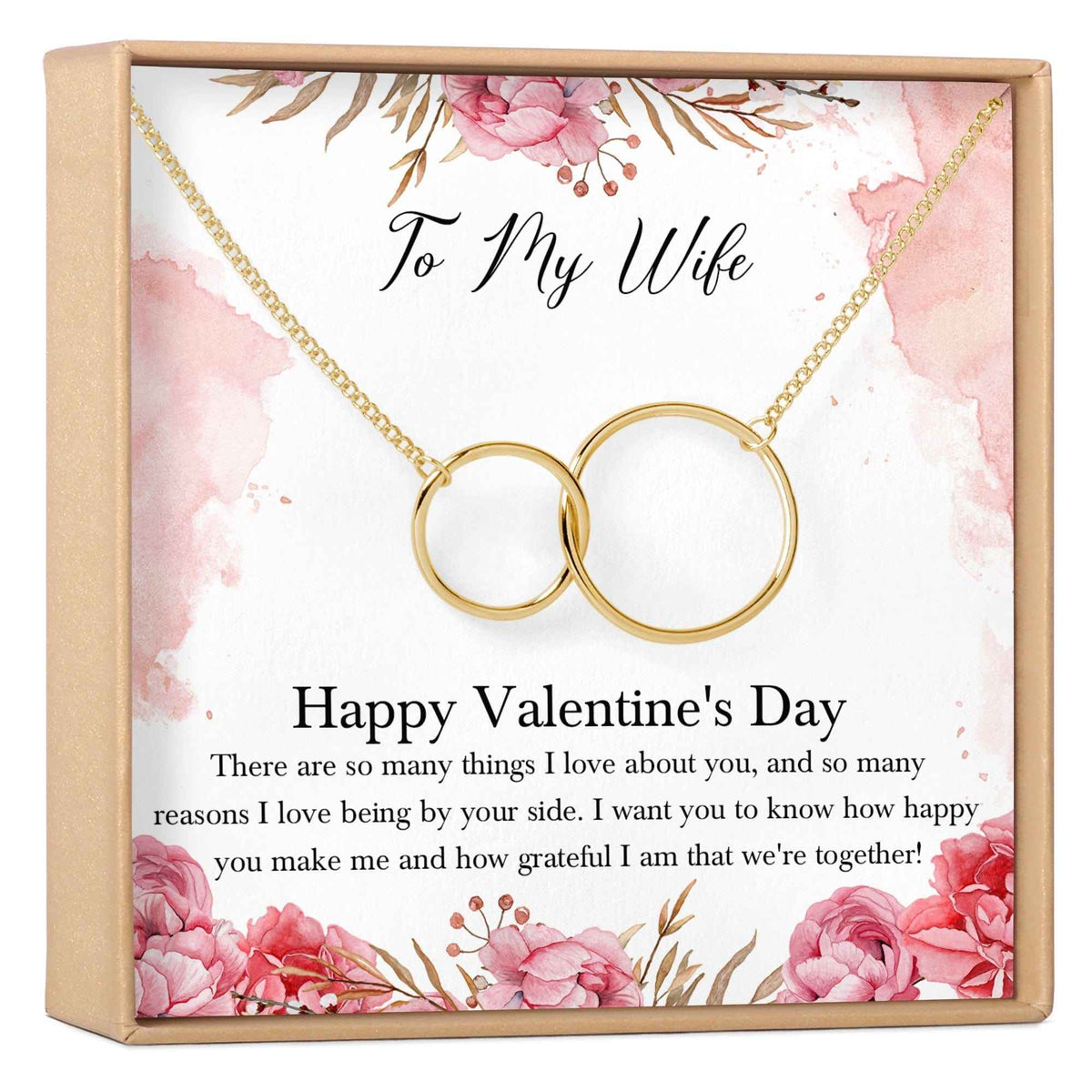 Valentine's Day Gift for Wife Necklace
