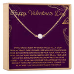 Valentine's Day Pearl Necklace