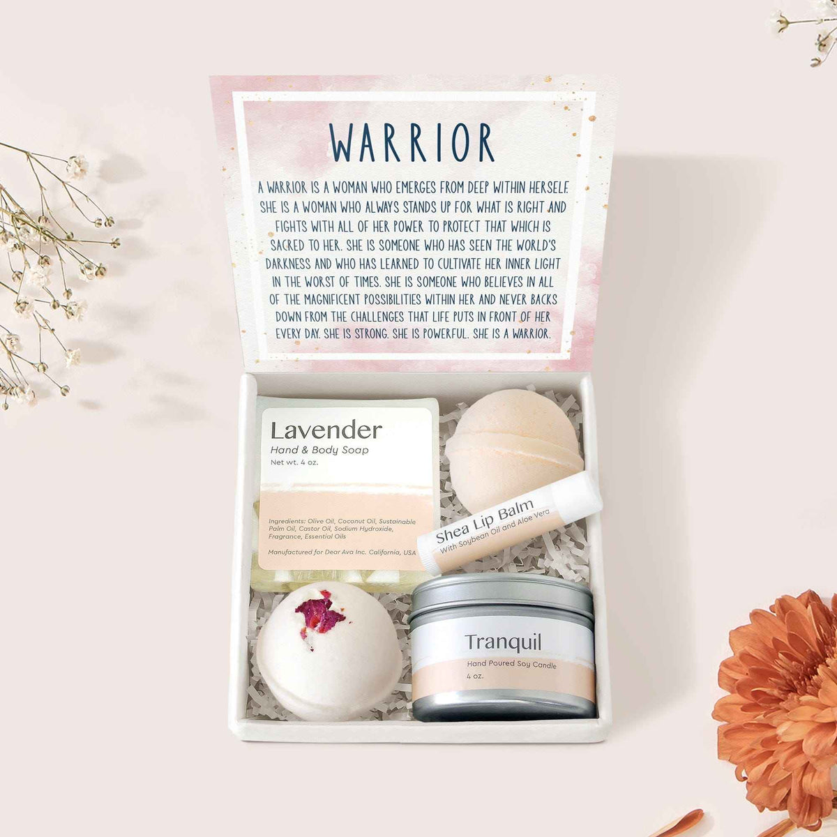 Warrior Compass Necklace Gift Box Set