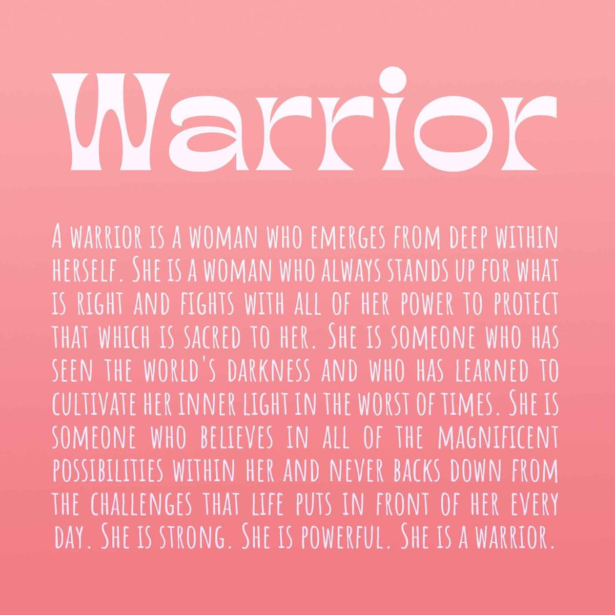 Warrior Double Circle Necklace Spa Gift Box Set