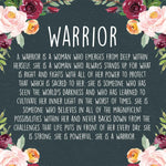 Warrior Double Circle Necklace Spa Gift Box Set