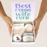 Wife Double Circle Necklace Spa Gift Box