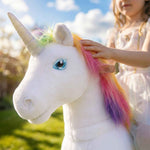Model X® Unicorn Ride-On Toy Age 4–7 – Rainbow