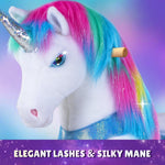 Model Y Rainbow Unicorn Rideable Toy for Age 4-7