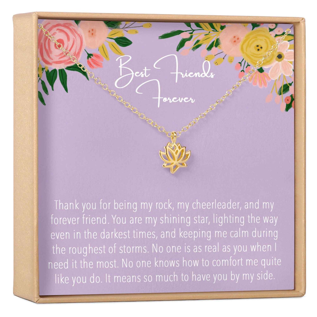 Yoga Teacher Lotus Necklace