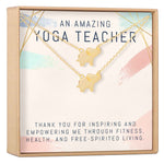 Yoga Teacher Necklace, Multiple Styles Jewelry