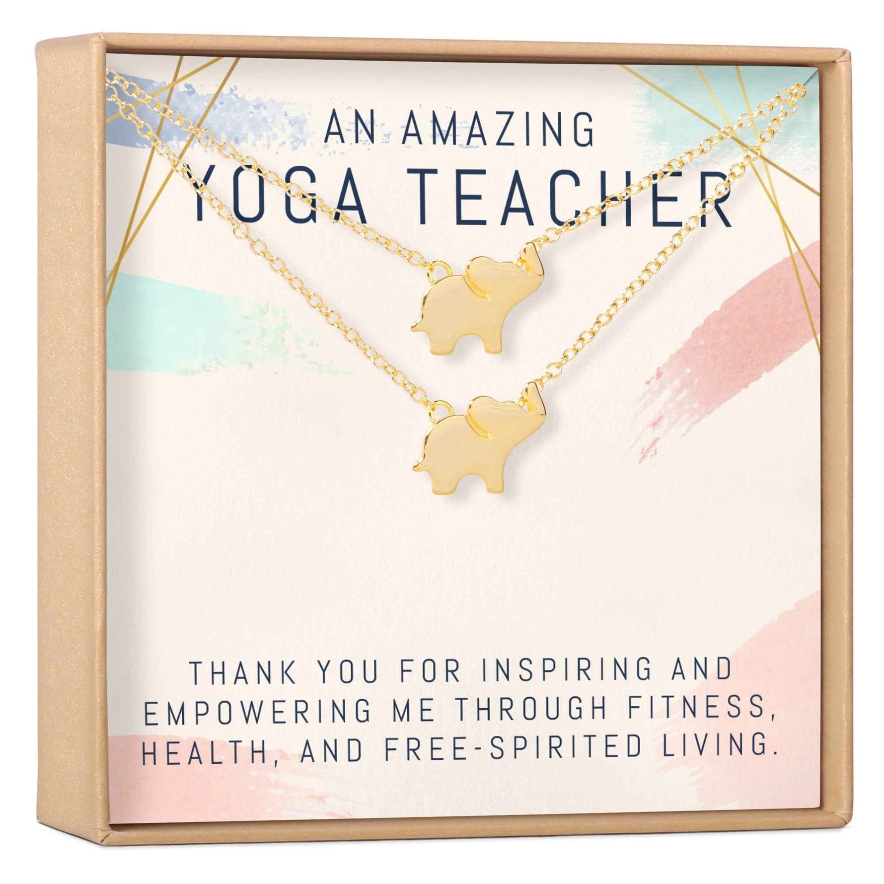 Yoga Teacher Necklace, Multiple Styles Jewelry